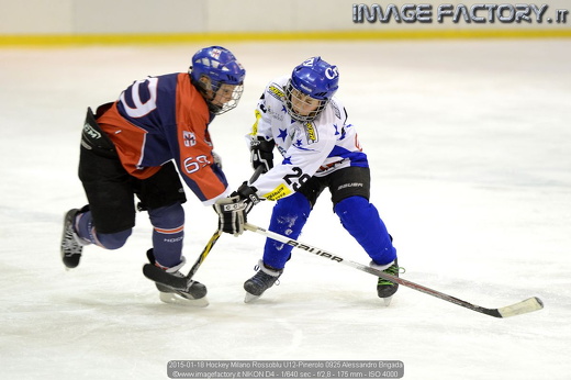 2015-01-18 Hockey Milano Rossoblu U12-Pinerolo 0925 Alessandro Brigada